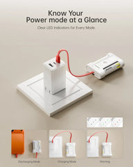 Imuto 3600mWh AA Battery charger and discharger Charging kit 4-Pack