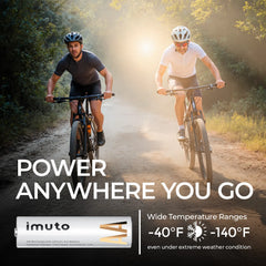 Imuto 3600mWh Lithium-ion AA Rechargeable Batteries – 4-Pack / 8-Pack