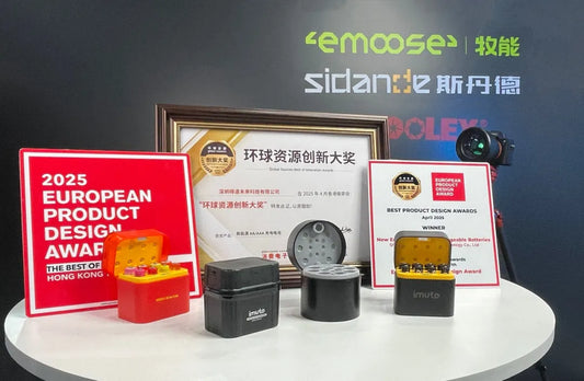 Steady Progress! imuto New Energy AA/AAA Rechargeable Batteries Win the Global Sources Innovation Award.