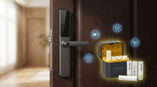 imuto Smart Door Lock Battery Banner
