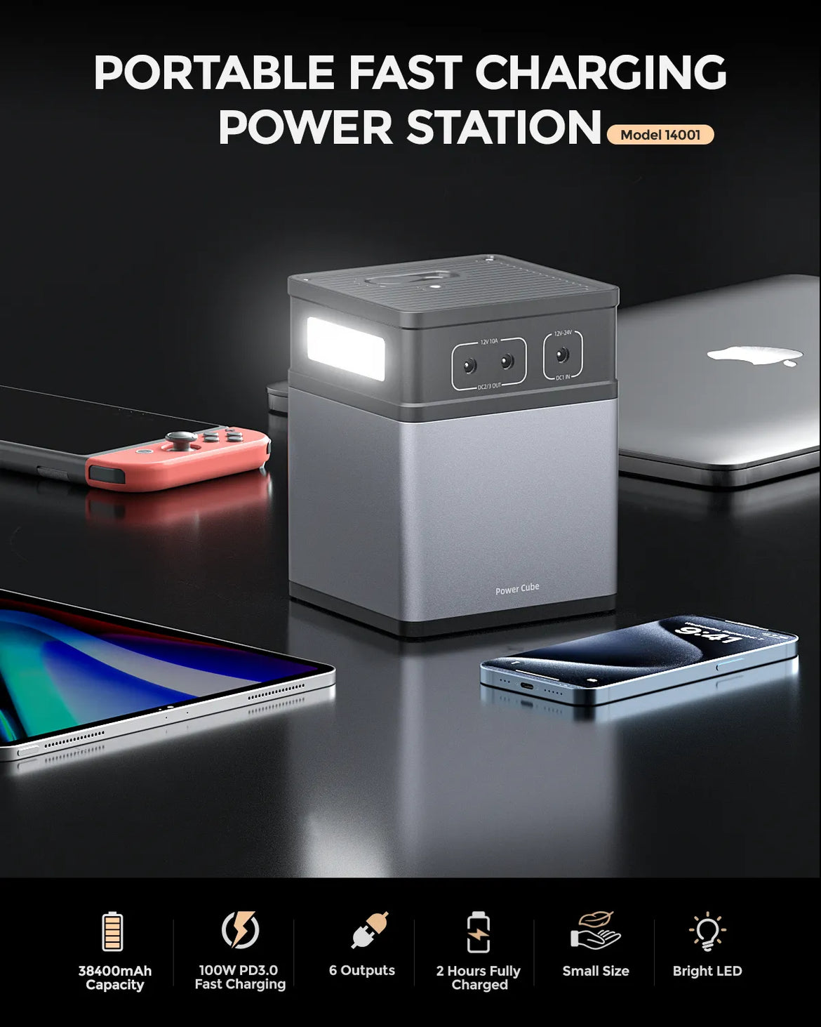 Imuto Portable Power Station | Backup Power Solutions