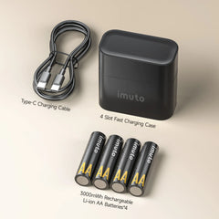 8 Pièces AA Support de Batterie Kits, KUOQIY 1/2/3/4 x 1.5V AA Boîtier